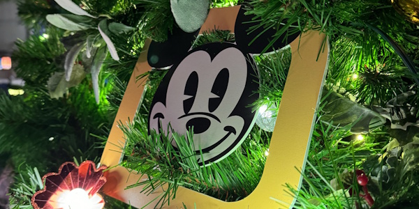 Walt Disney World Christmas Ornament